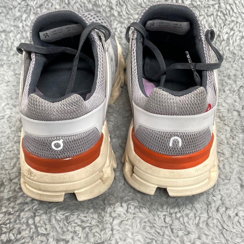 On Cloudswift Womens Running Shoes Size 6 Grey Mesh CloudTec Cushioning - Picture 6 of 15